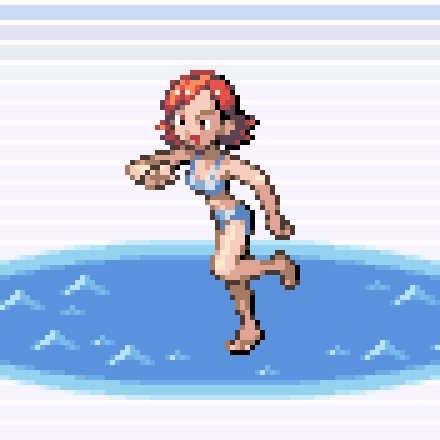 Trainers' Eyes Meet (Swimmer♀)