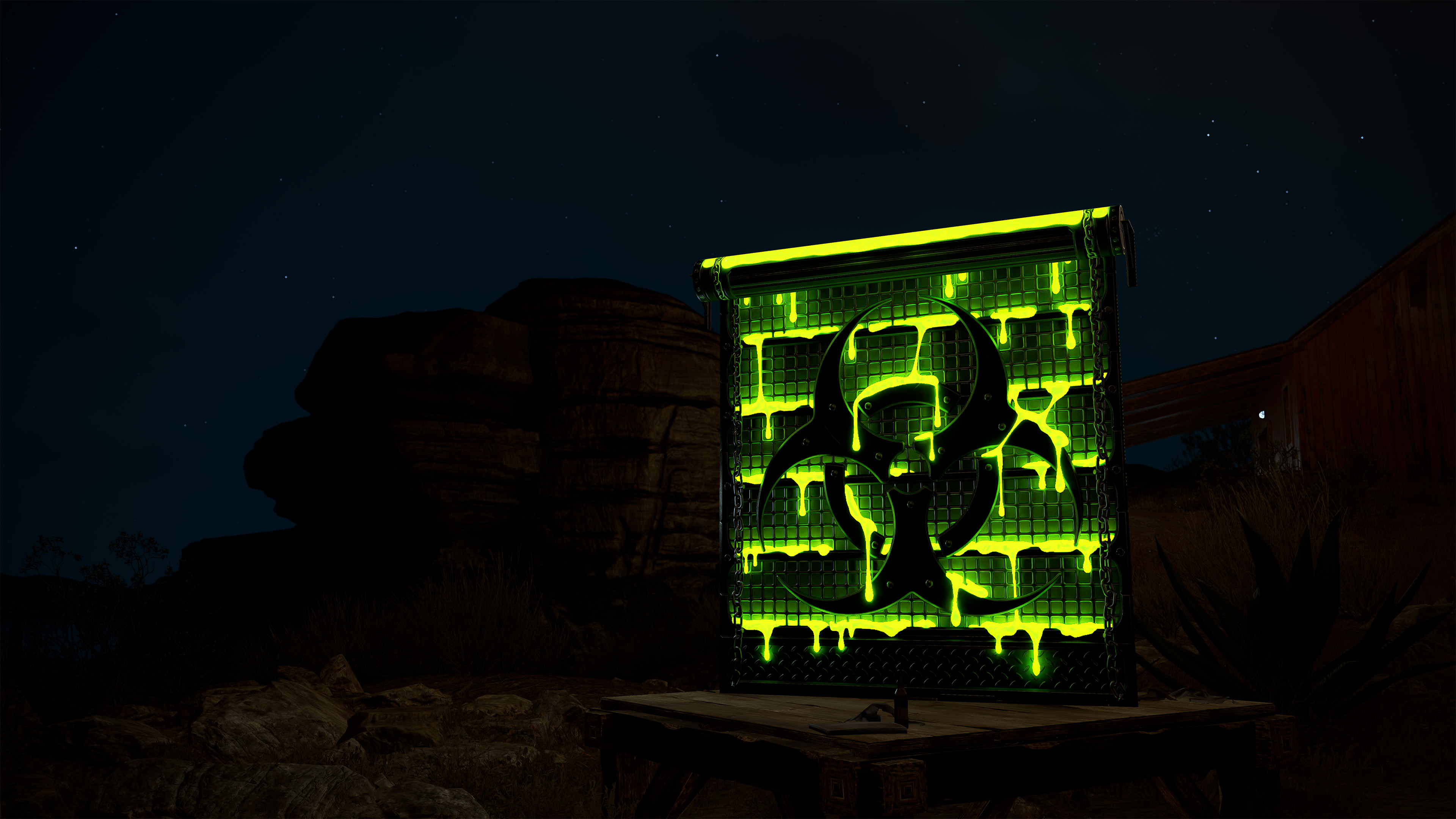 Biohazard Bunker Garage Door thumbnail 2