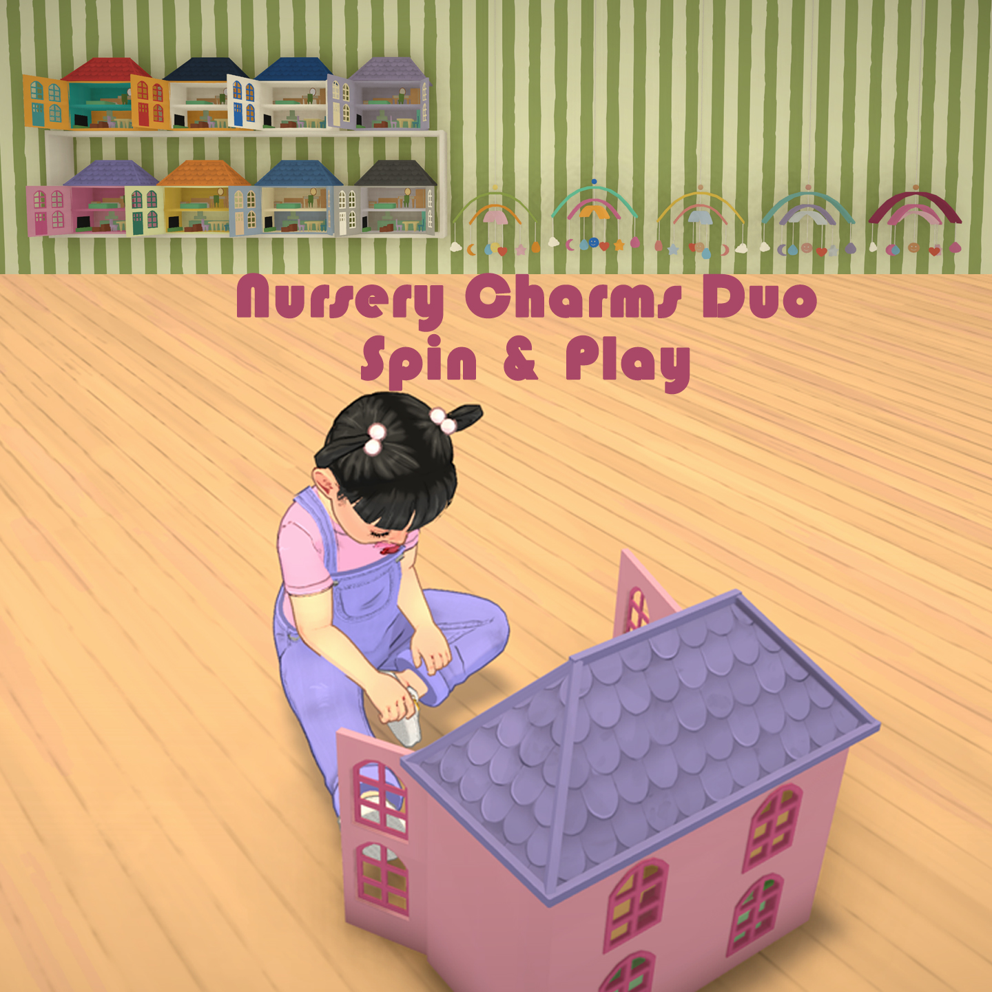 [Bear]Nursery Charms Duo – Spin & Play