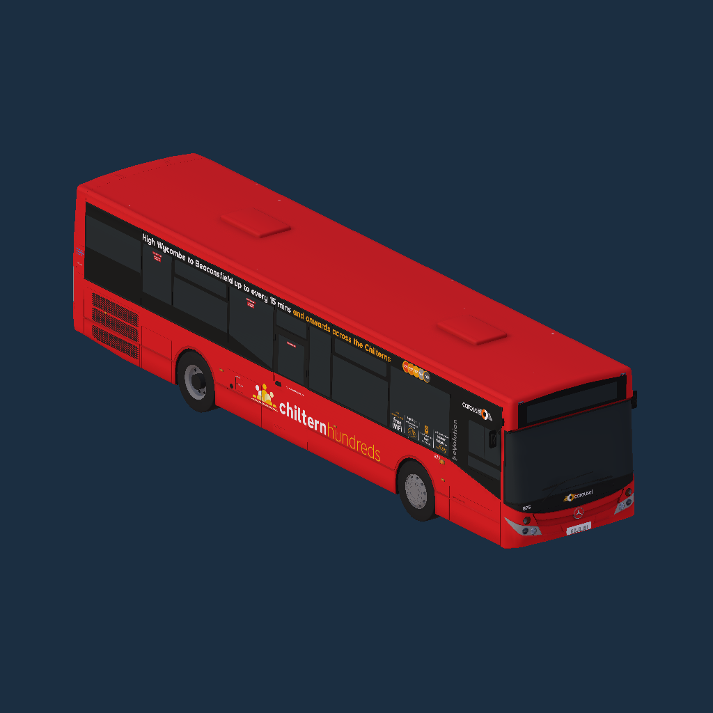 Carousel Buses Chiltern Hundreds Mercedes OC500LE MCV Evolution 2