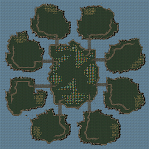 xjinx - A Pattern Of Islands - COE -  (Large 8 players)