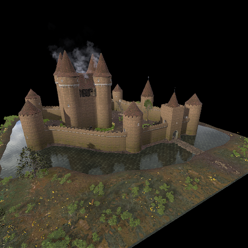 Sarzay Castle / Château de Sarzay (Reconstruction)