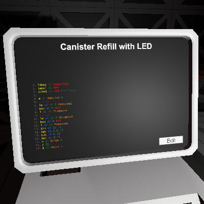 Canister Refill with LED