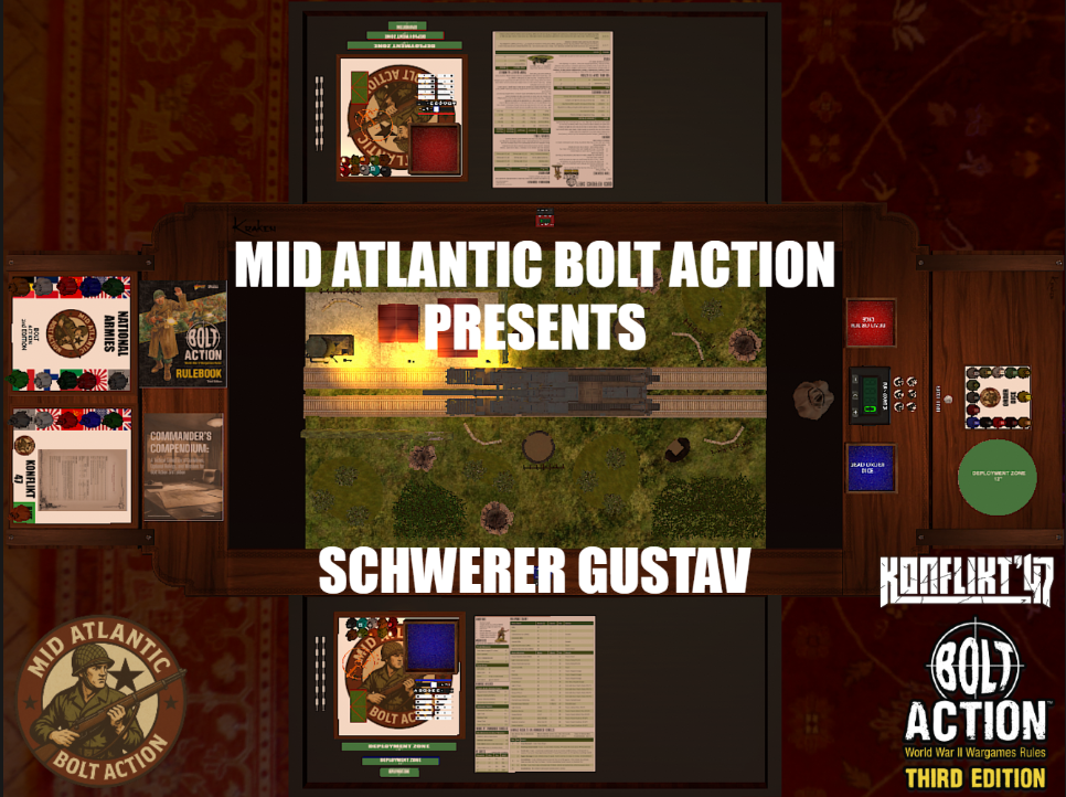 Mid Atlantic Bolt Action Schwerer Gustav