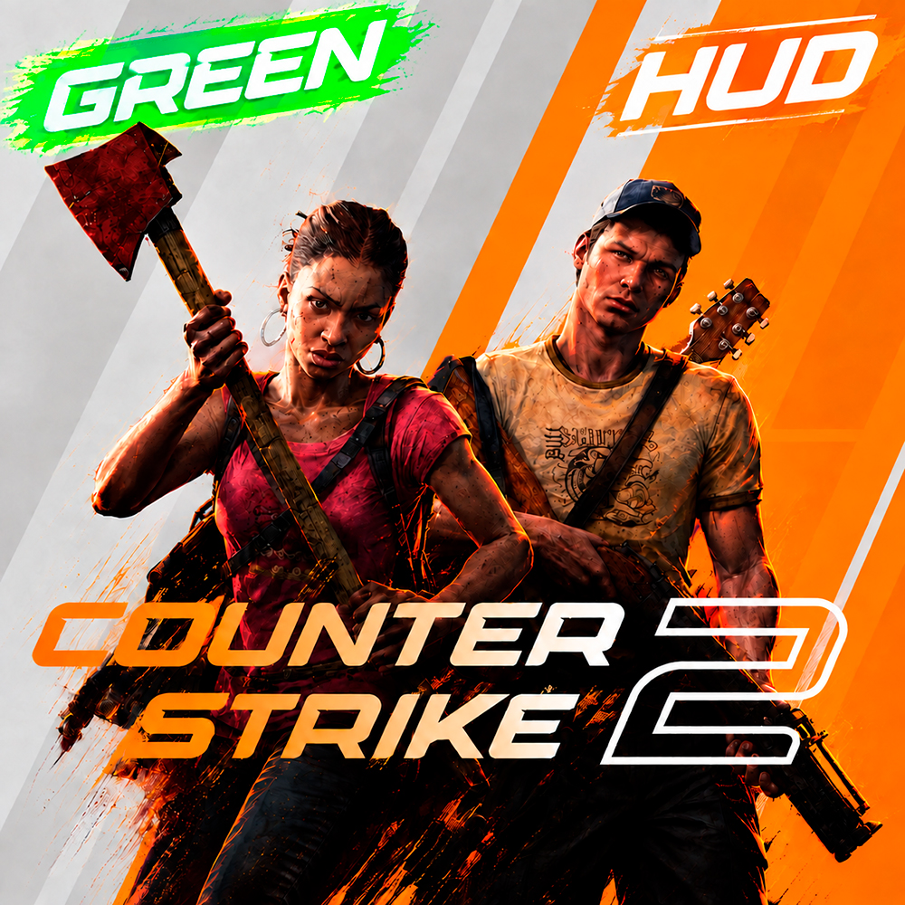 CS 2 | Counter-Strike 2 HUD Green