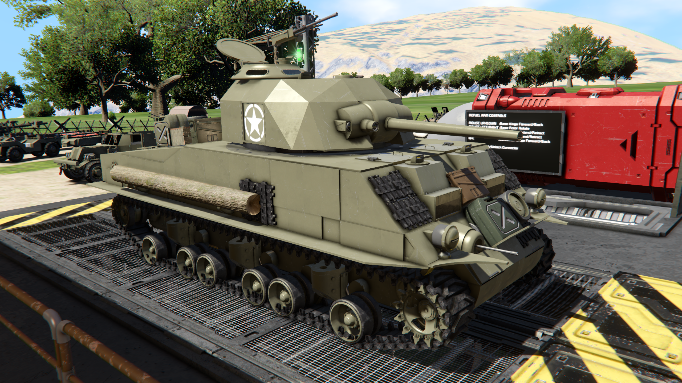 M4A2 Sherman Tank BR 7.4