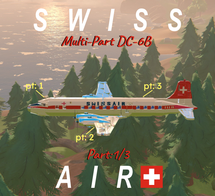 Douglas DC-6B Cloudmaster (Swiss Air) part 1