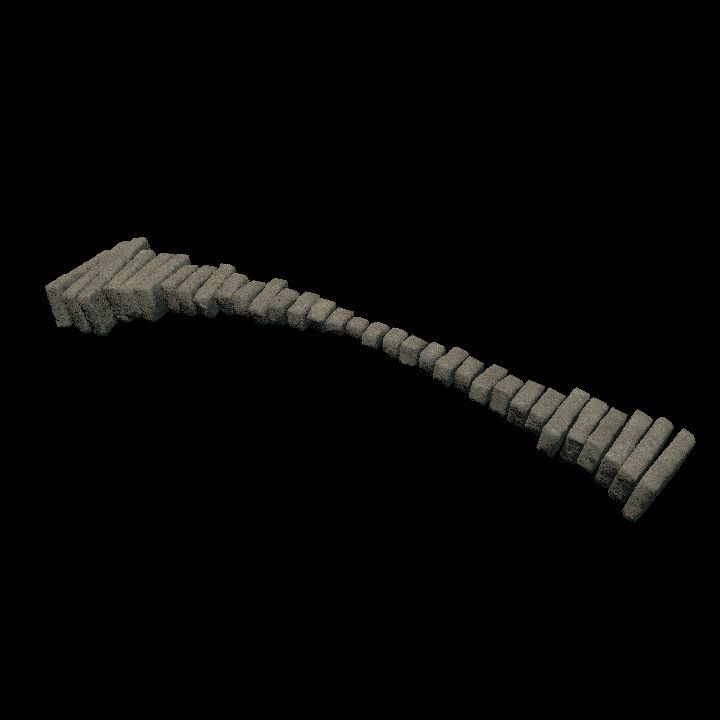 Stone slab bridge 2