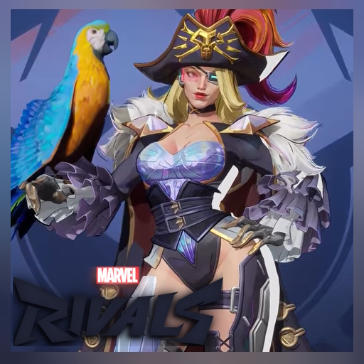 [Marvel Rivals} - Emma Frost (Black Queen of Maurauders).
