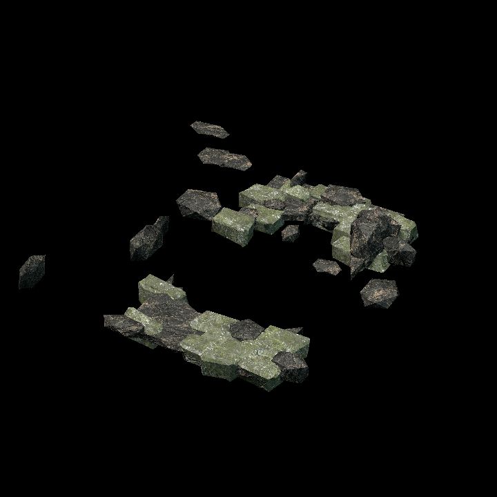Jungle Ruins - path 2 D