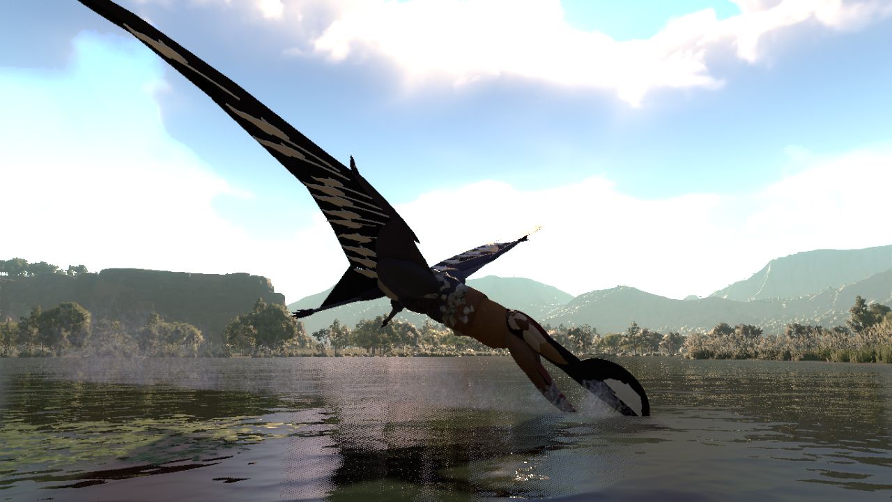 Tropeognathus - Prehistoric Kingdom: Dino 'Ditions Poseable Kit