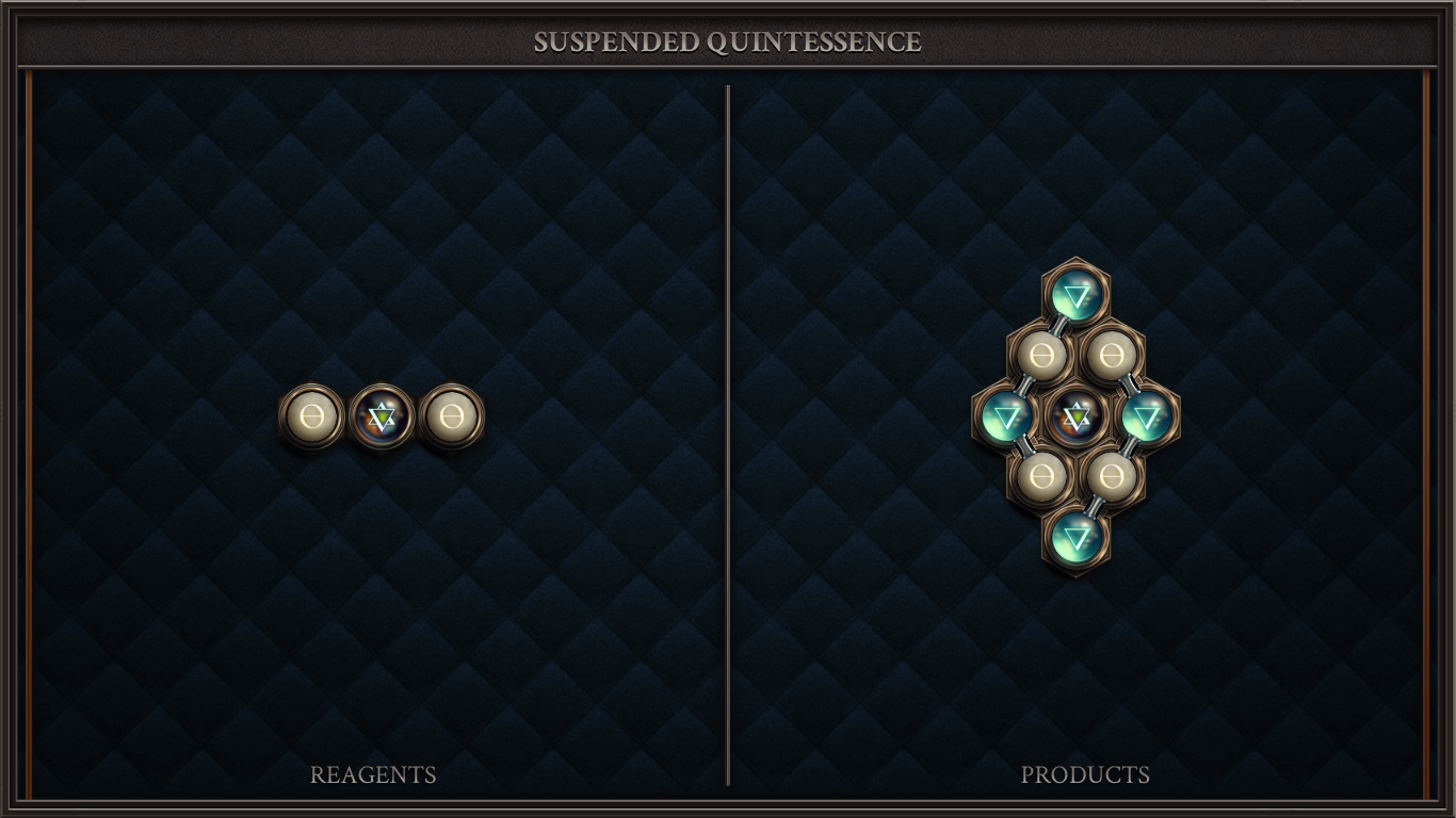 Suspended Quintessence (Disjoint Alchemy 4.1)