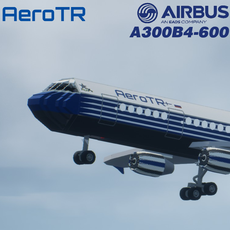 Softbody AIR LINER Airbus A300B4-600 AeroTR Airlines