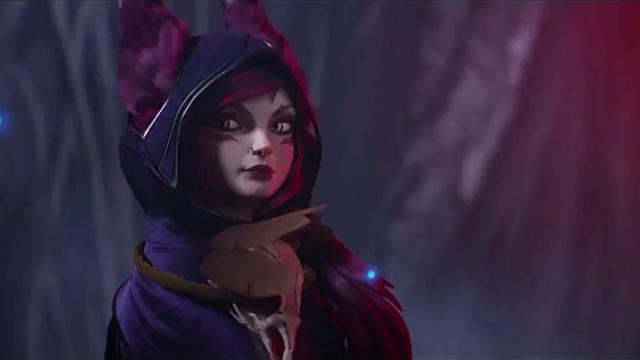 R-18 Xayah (League of Legends) Loading screen