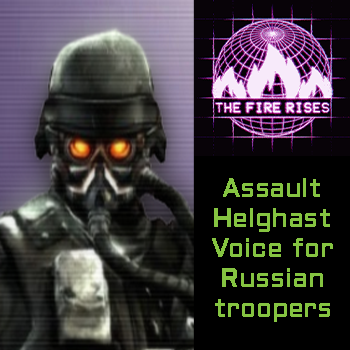TFR X Killzone Assault Helghast voice for Russian trooper preview