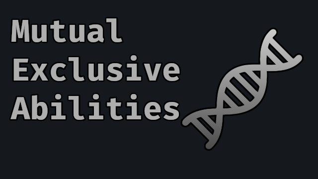 Mutually Exclusive Habilities mod preview for RimWorld