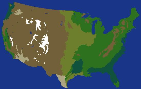 United States Terrain preview