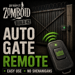 [B42 Stable SP/MP] Easy Auto Gate – Project Zomboid Mod