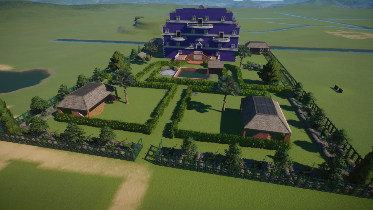 City palace with 5 habitats