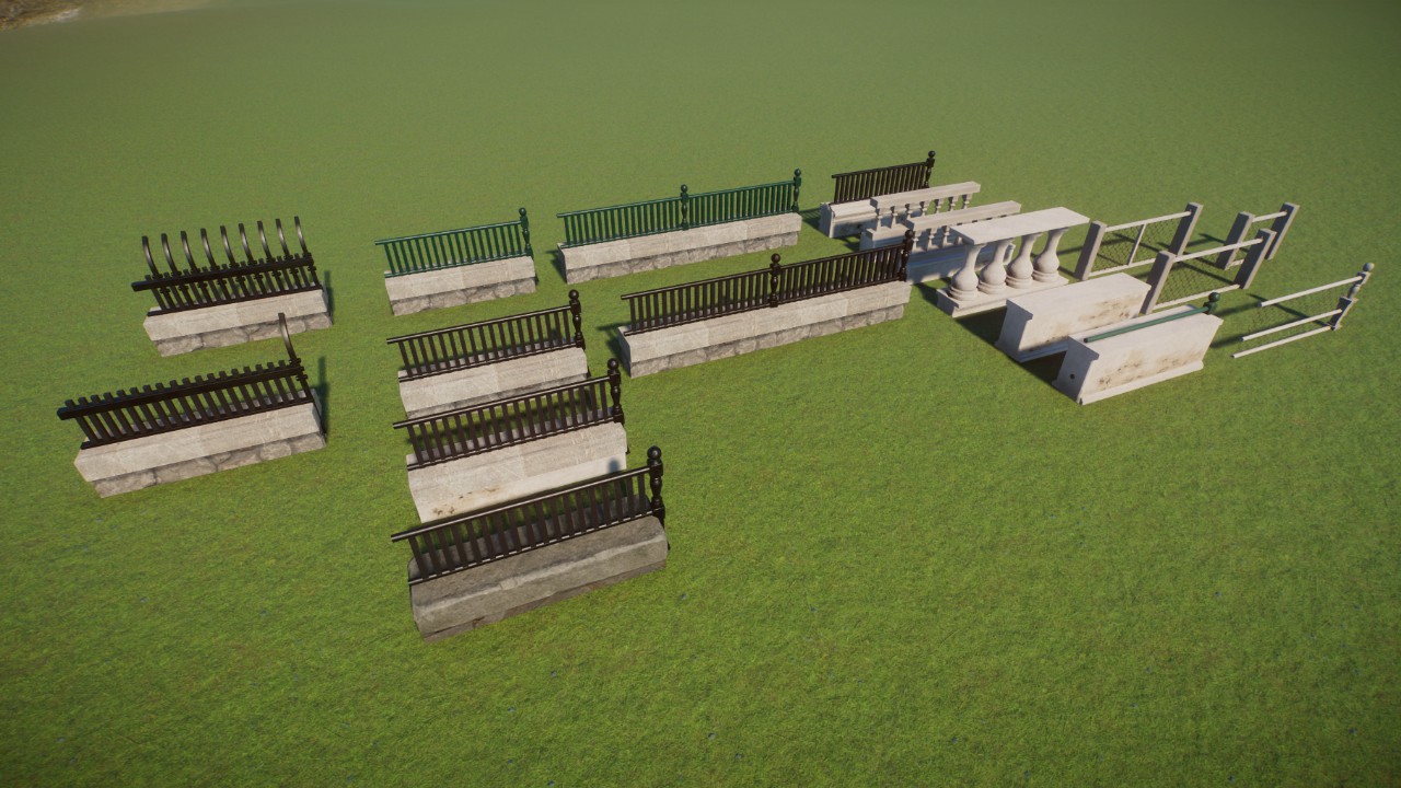 Set of Fences nr 1 by DeLadysigner