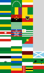 Colombia Departments flag pack
