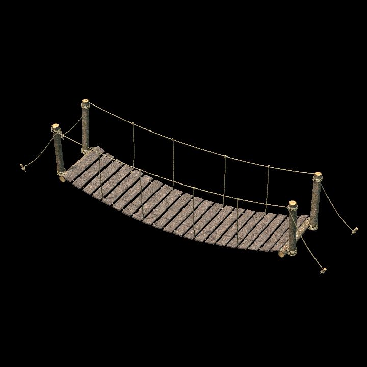 Rope bridge 25ft