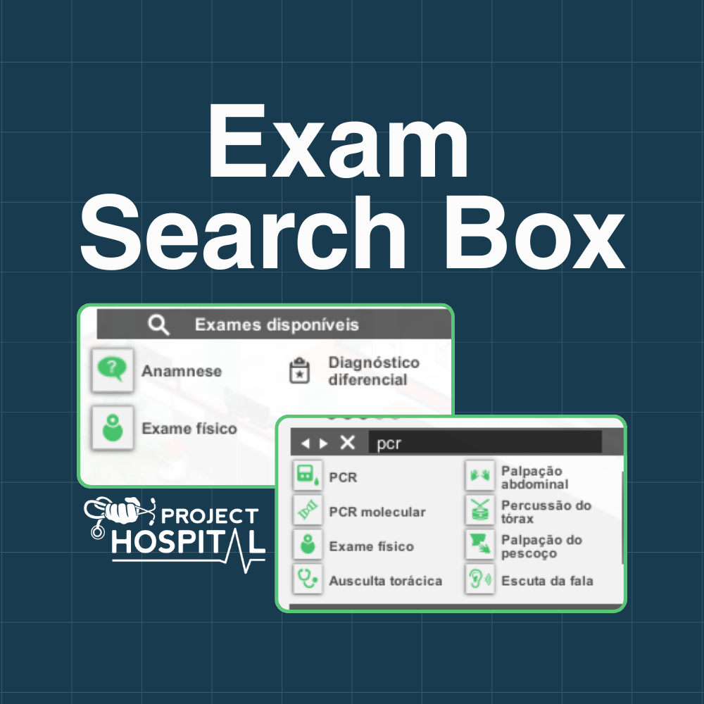Exam Search Box