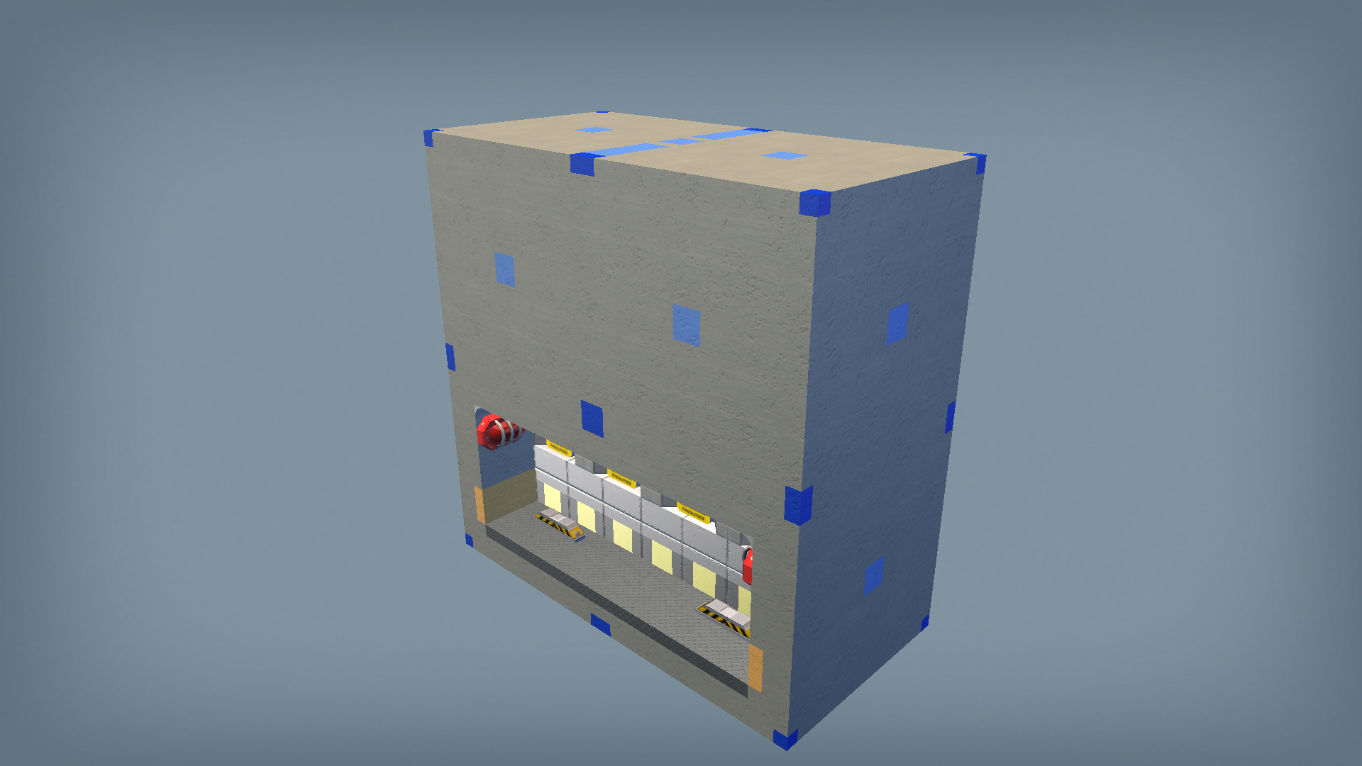 b3k block corridor large gate ver2