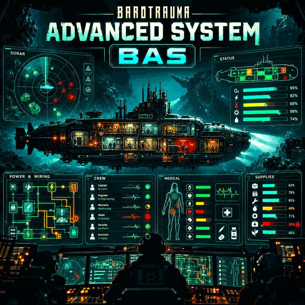 [BAS] Barotrauma Advanced System ☢️