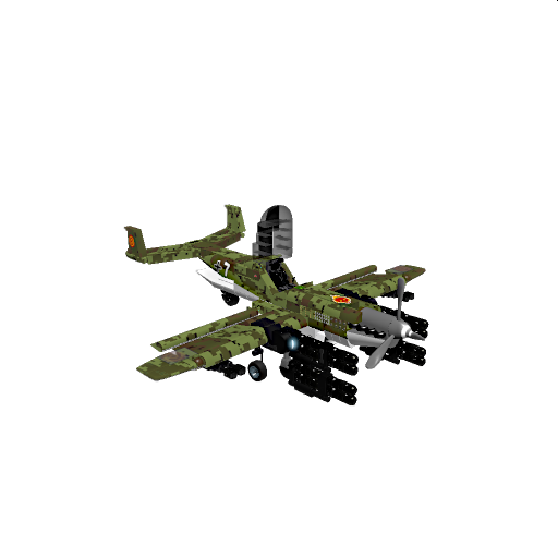  P-7 Habicht MK2 Attack-Aircraft - Interceptor (Burning Skulls) preview
