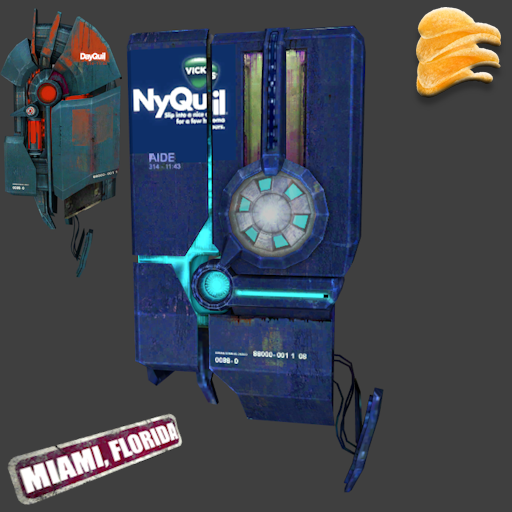 Half-Life 2: Potato Chips Edition: chargers, items and props