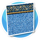 Blue with Border