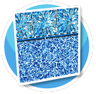 Blue Tiles with Border