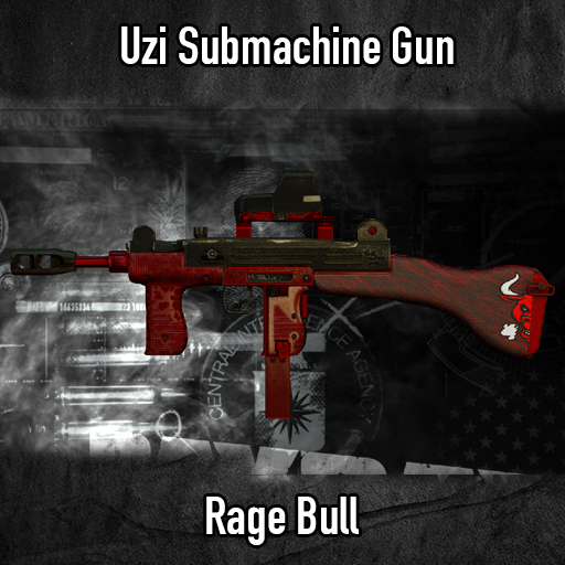 Uzi Submachine Gun | Rage Bull