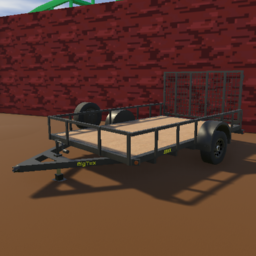 BigTex 35SX Single Axle Utility Trailer