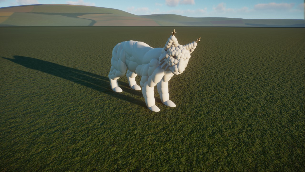 Eurasian Lynx Statue