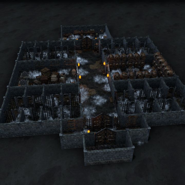 Yuan-Ti Tempel - Cellar and Prison
