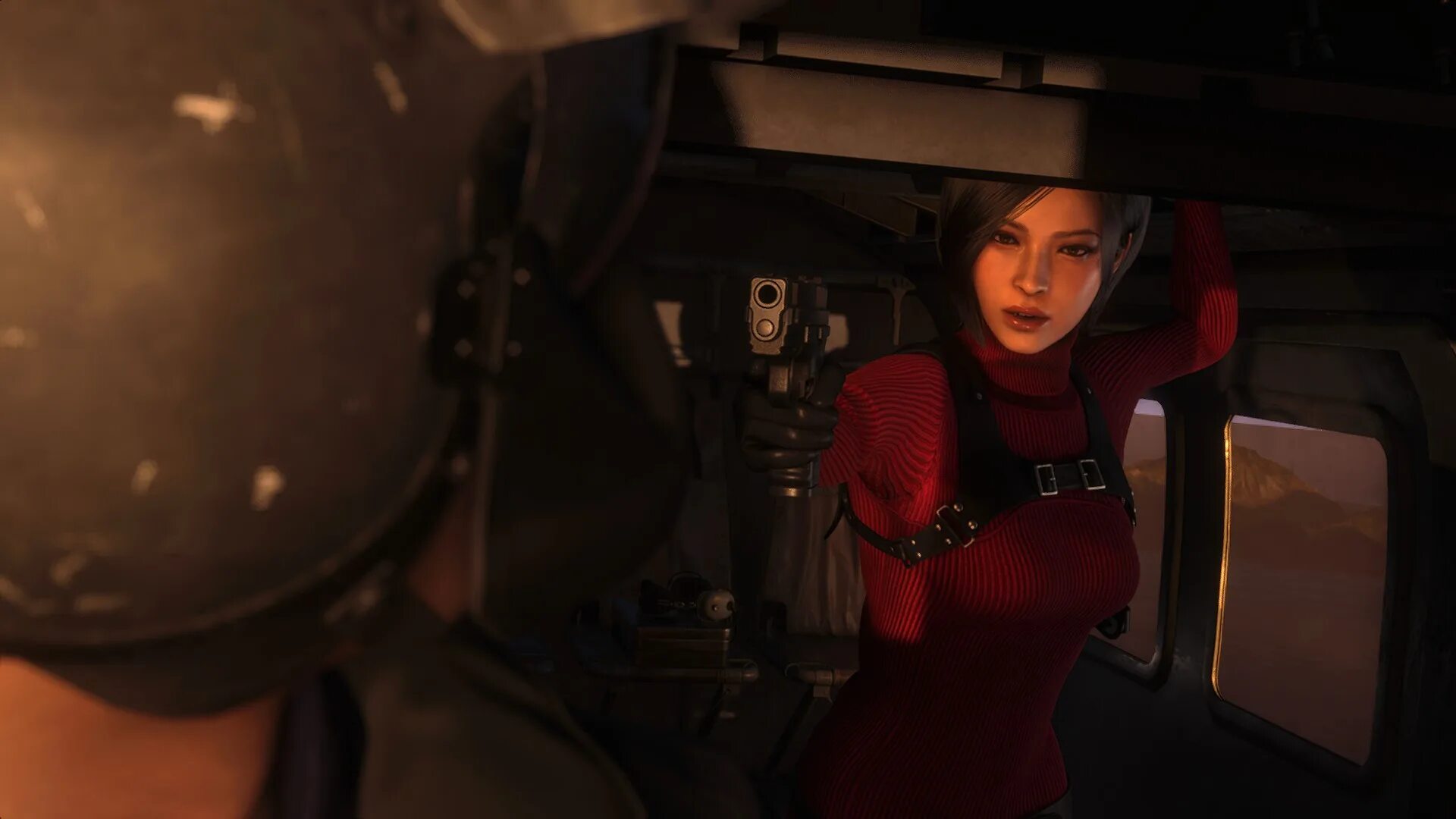 R-18 Ada Wong (Resident Evil) animated sexy pipe bomb
