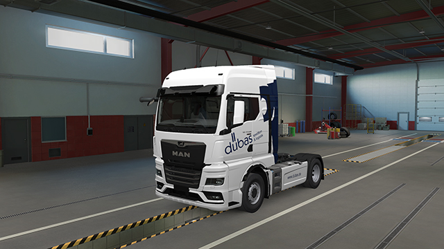 dübas MAN TGX 2020 Skin
