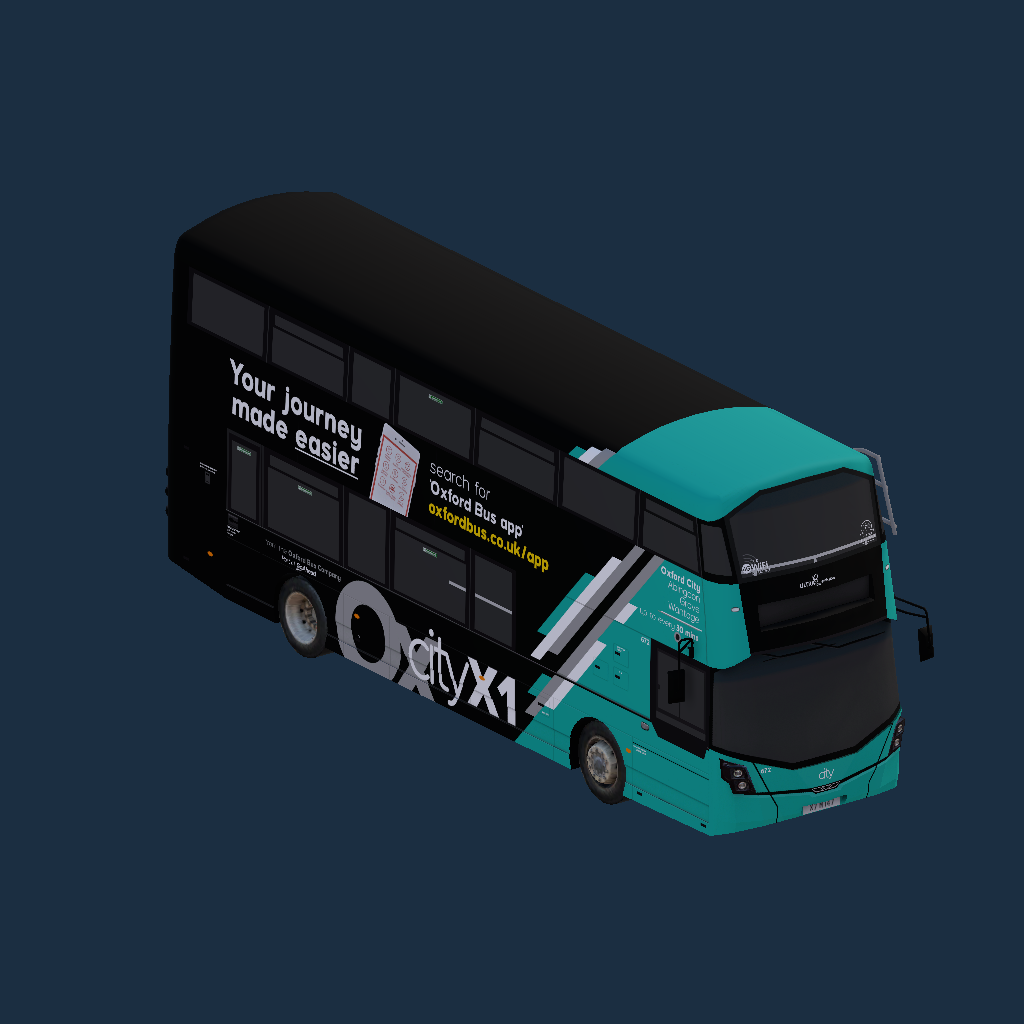 Oxford Bus Company City X1 Wright StreetDeck