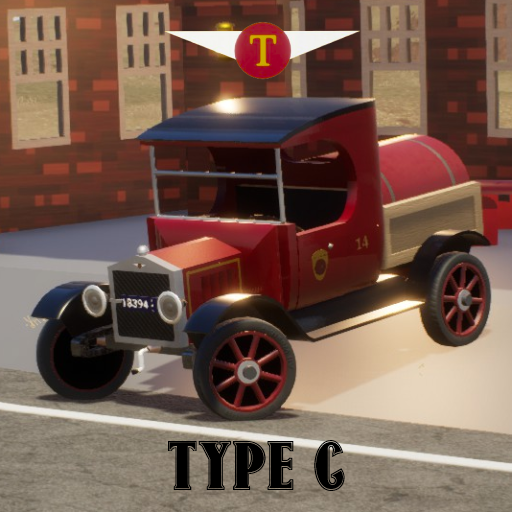 Troubadour Type C pickup 1917 fire department