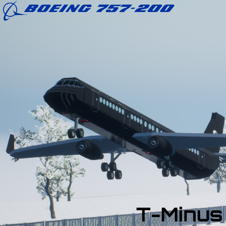 Softbody AIR LINER Boeing 757-200 T-Minus