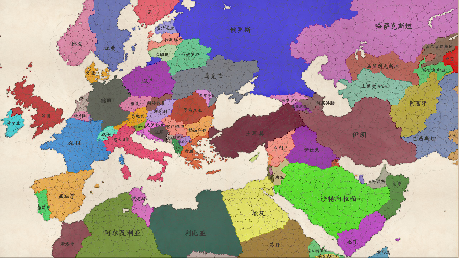 Europe + Middle East + North Africa（欧洲+中东+北非）