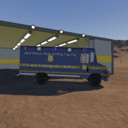 State police van