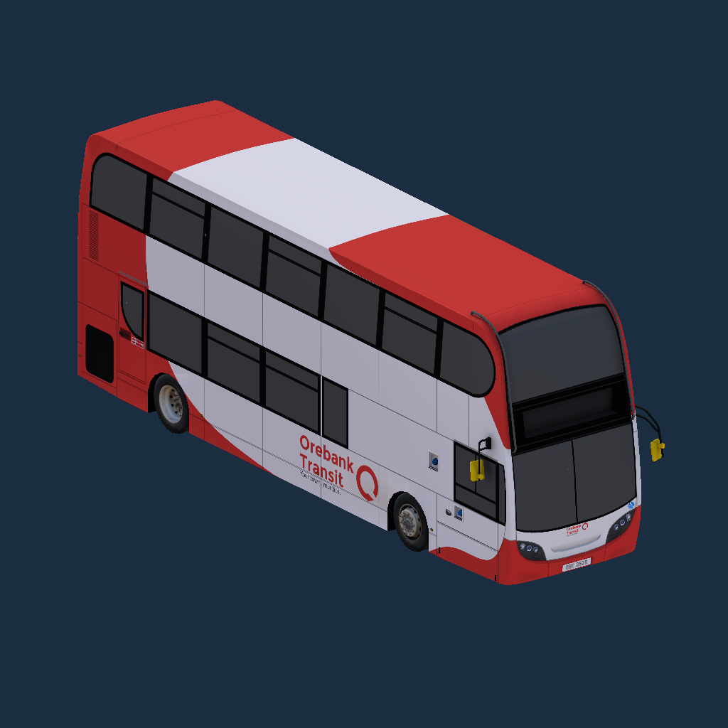 Enviro 400 (Facelift) Orebank Coaches - Transit Livery