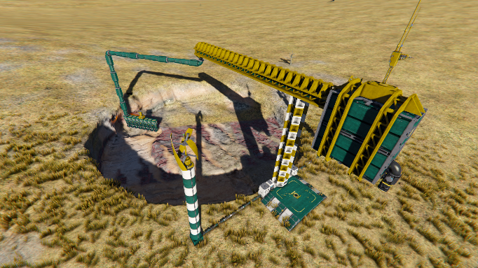 Crane Automatic Mining Platform