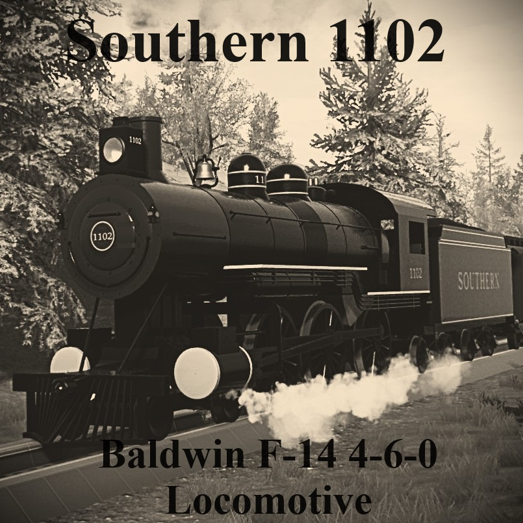 Southern Railway 1102 (Baldwin F-14 4-6-0)