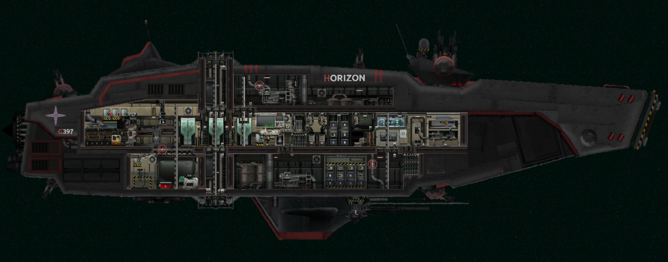 HORIZON-视界-轻型炮艇 – Barotrauma Mod