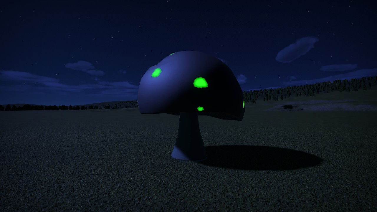 Glowing Mushroom (Medium)