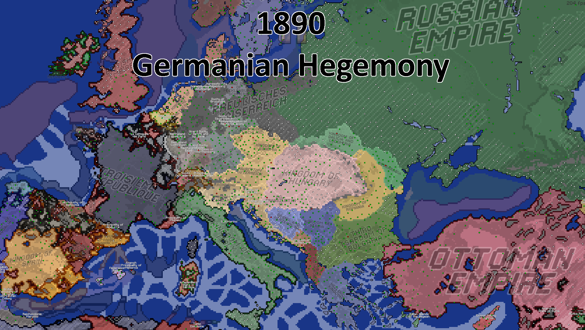 ✠ 1890 - The Germanian Hegemony - Ordre, Patrie, Revanche ⚜